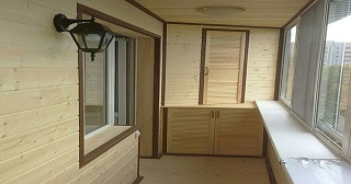 Отделка балкона под ключ Клин, цена от 5799 руб.